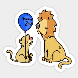 Hooman Zoo Sticker